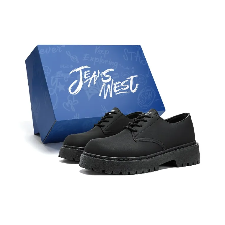 JEANSWEST Кампус Винтаж Британский стиль Нишевый Универсальный Повседневная обувь Мужская