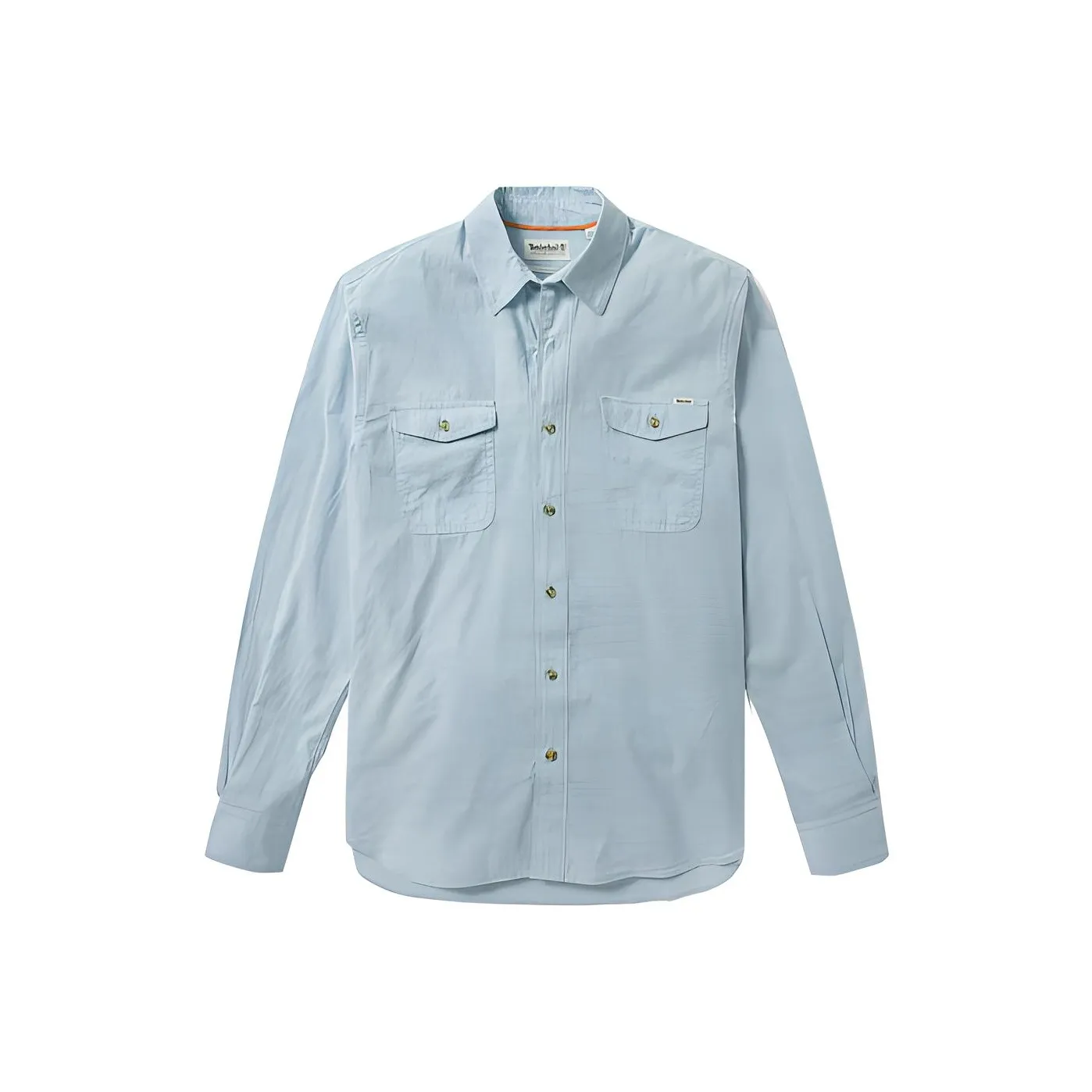 Timberland Рубашка Мужская Циан Синий