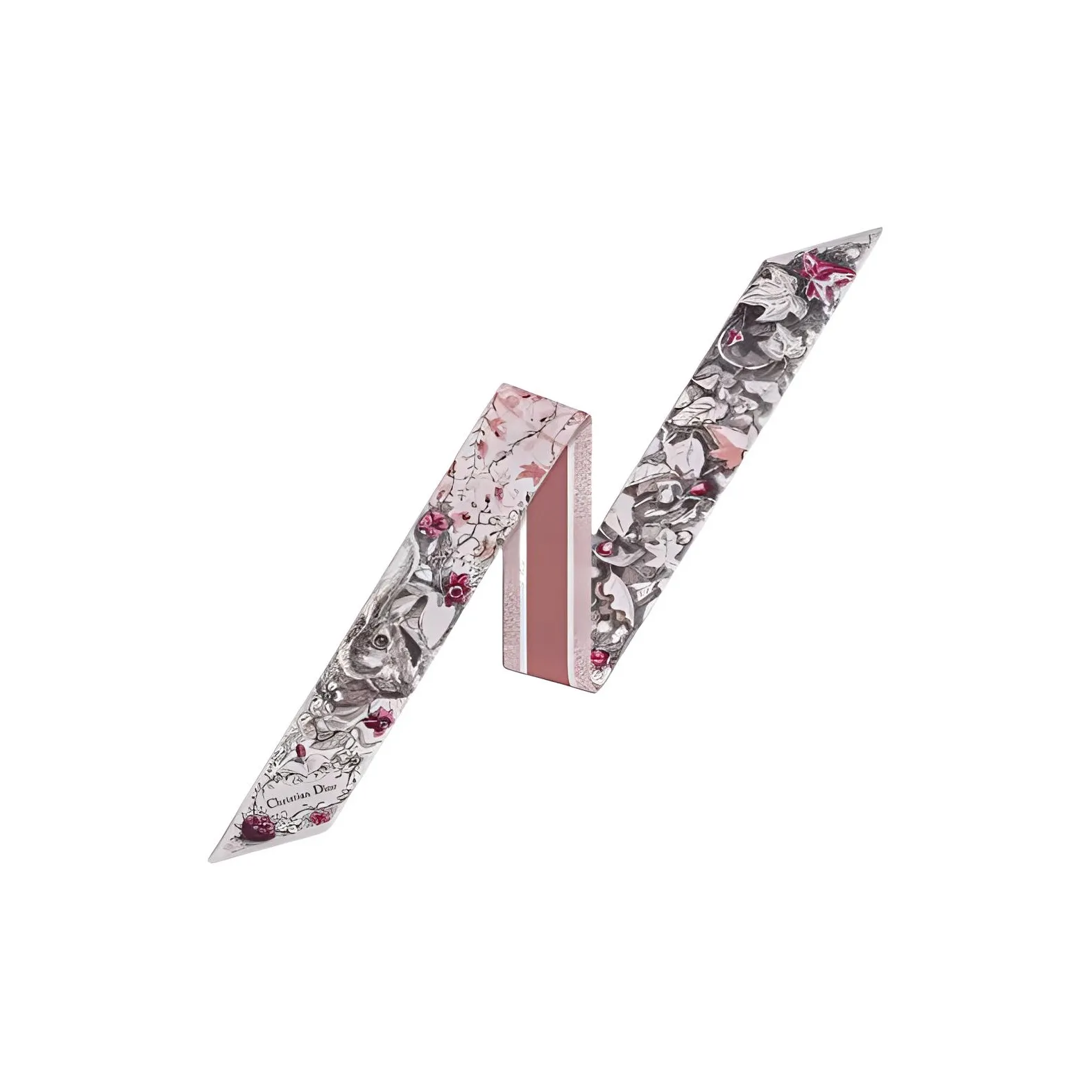 DIOR Silk Scarves Women's Pink