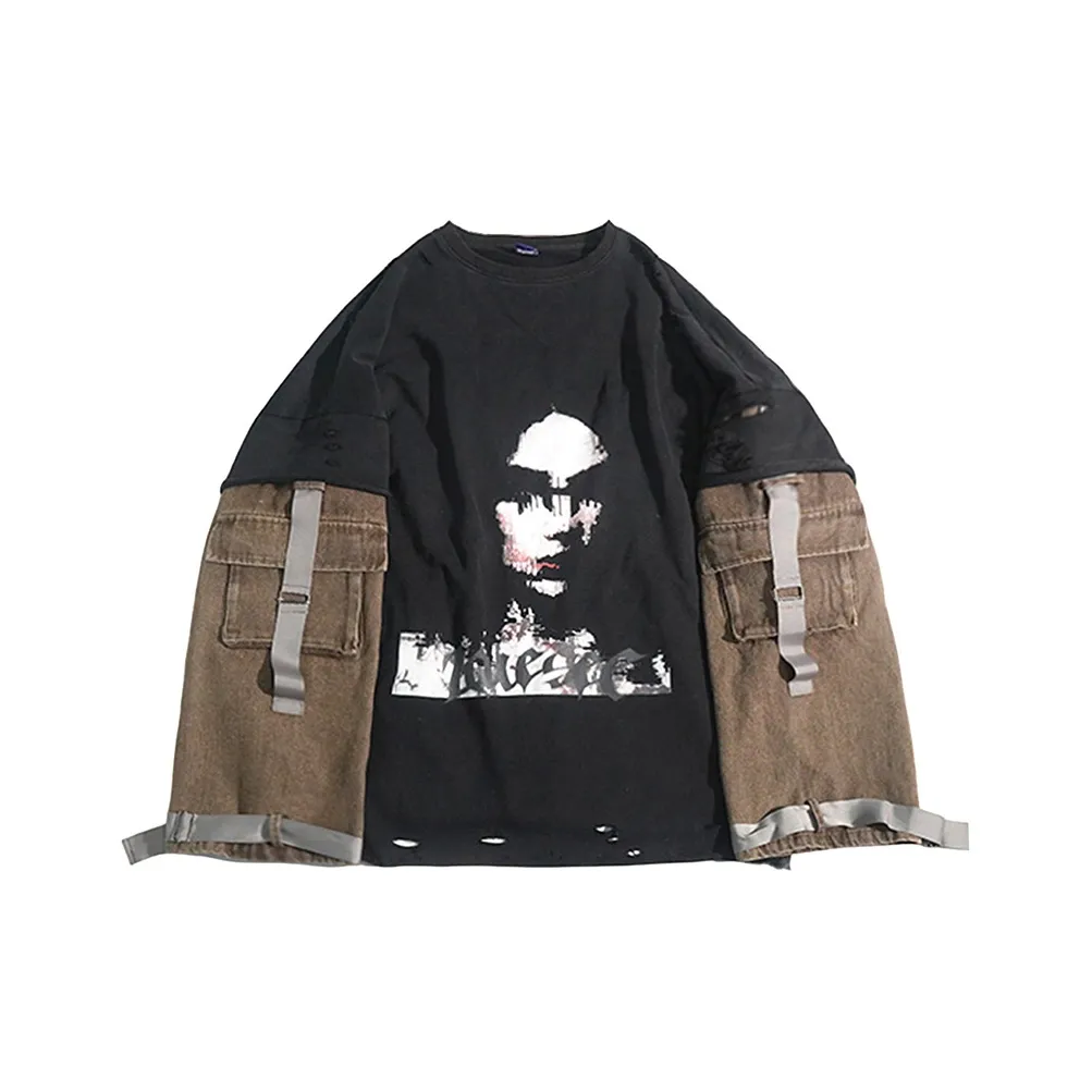 UUCSCC Черные мужские свитшоты