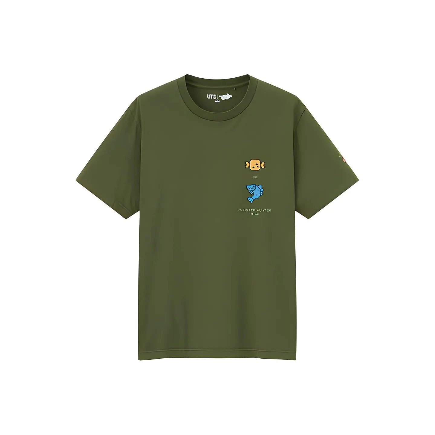 UNIQLO Зеленая унисекс футболка