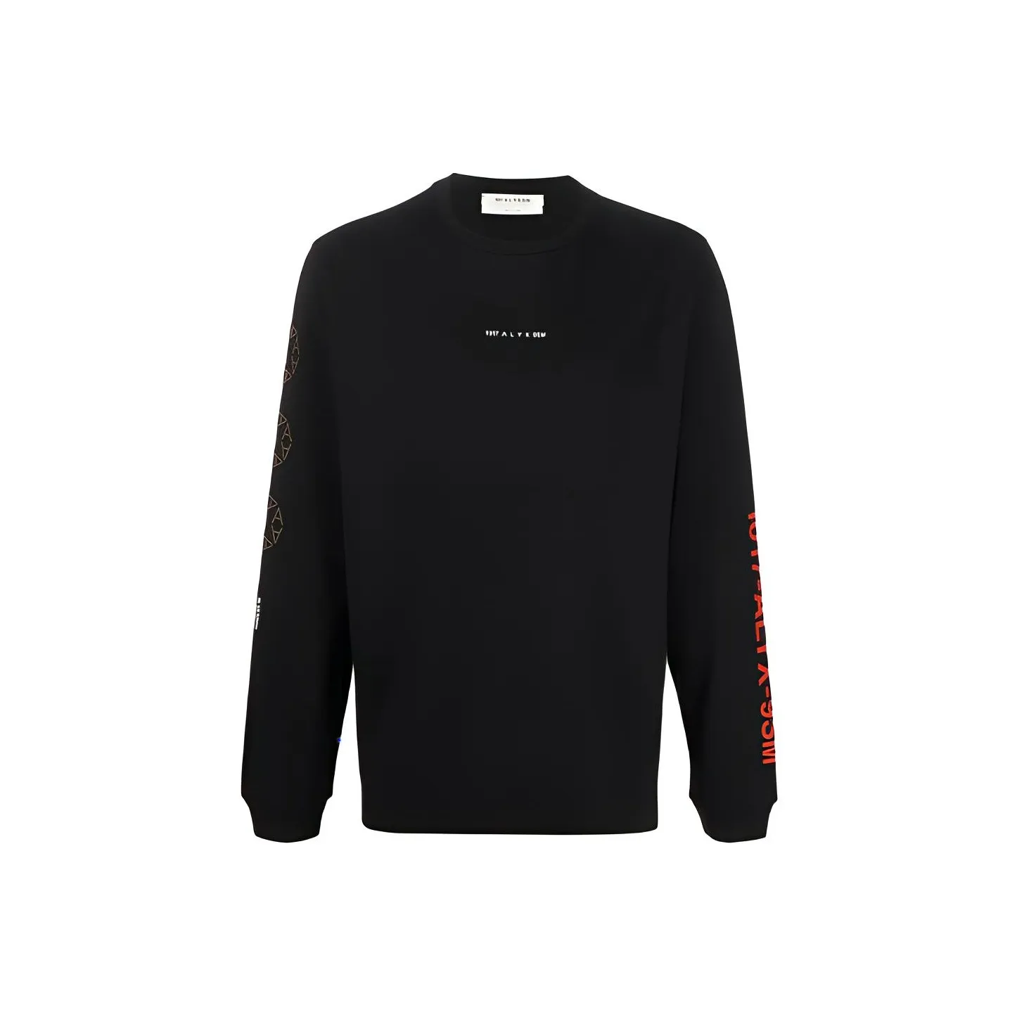 1017 ALYX 9SM совместный Черный Мужской Свитшот