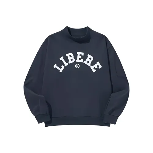 LIBERE Морской синий Унисекс Свитшоты