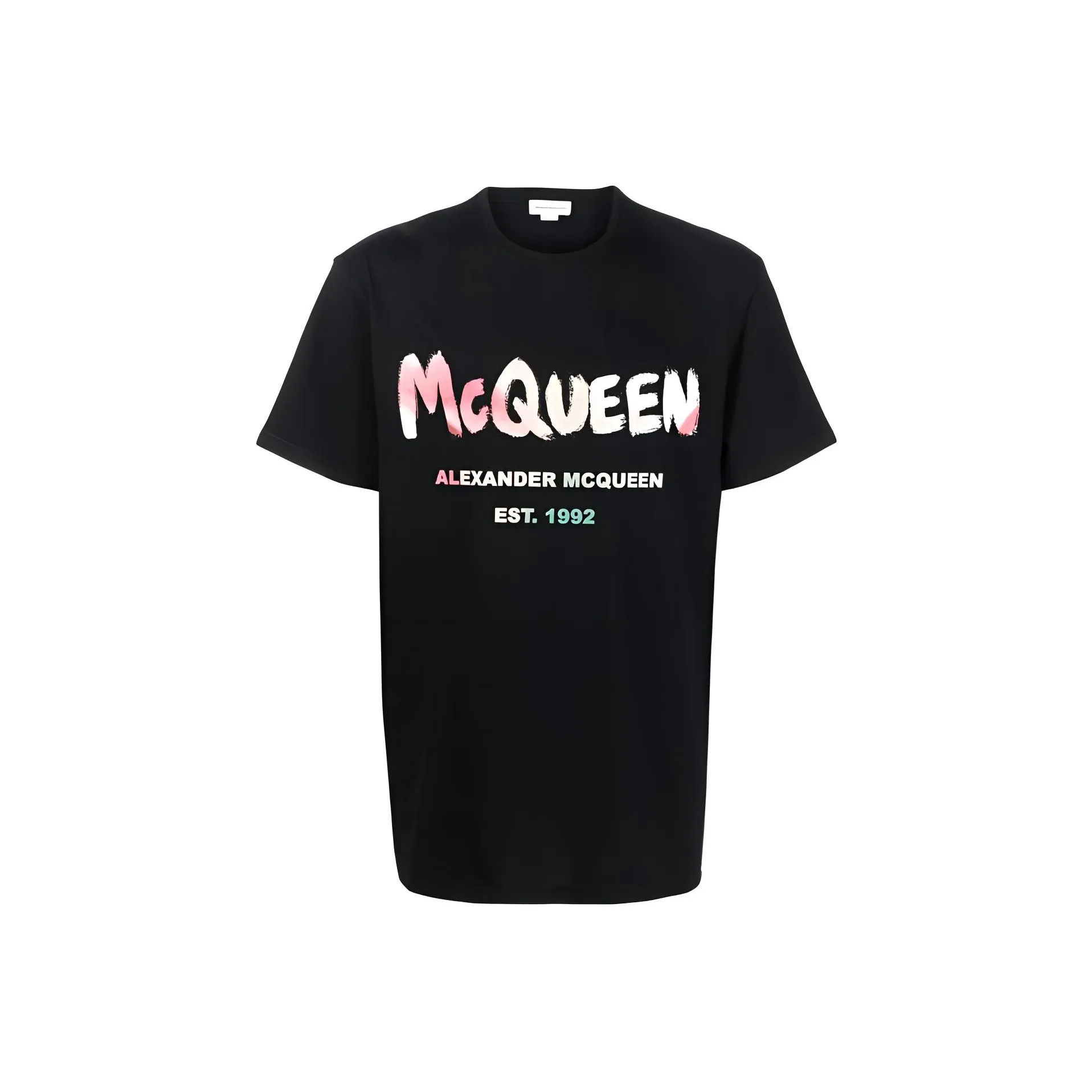 Alexander McQueen SS23 T-Shirt Мужской Черный