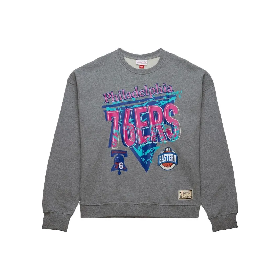 MITCHELL NESS X NBA Толстовка Мужская Серого цвета
