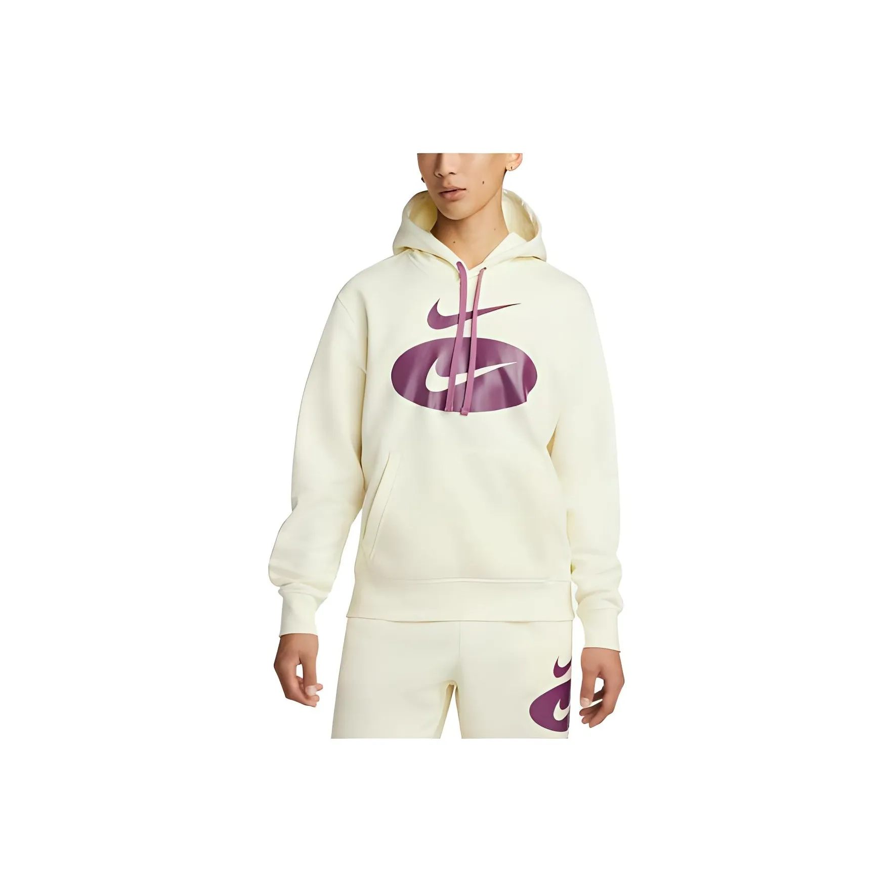 Nike Бежевый Мужской Свитшот