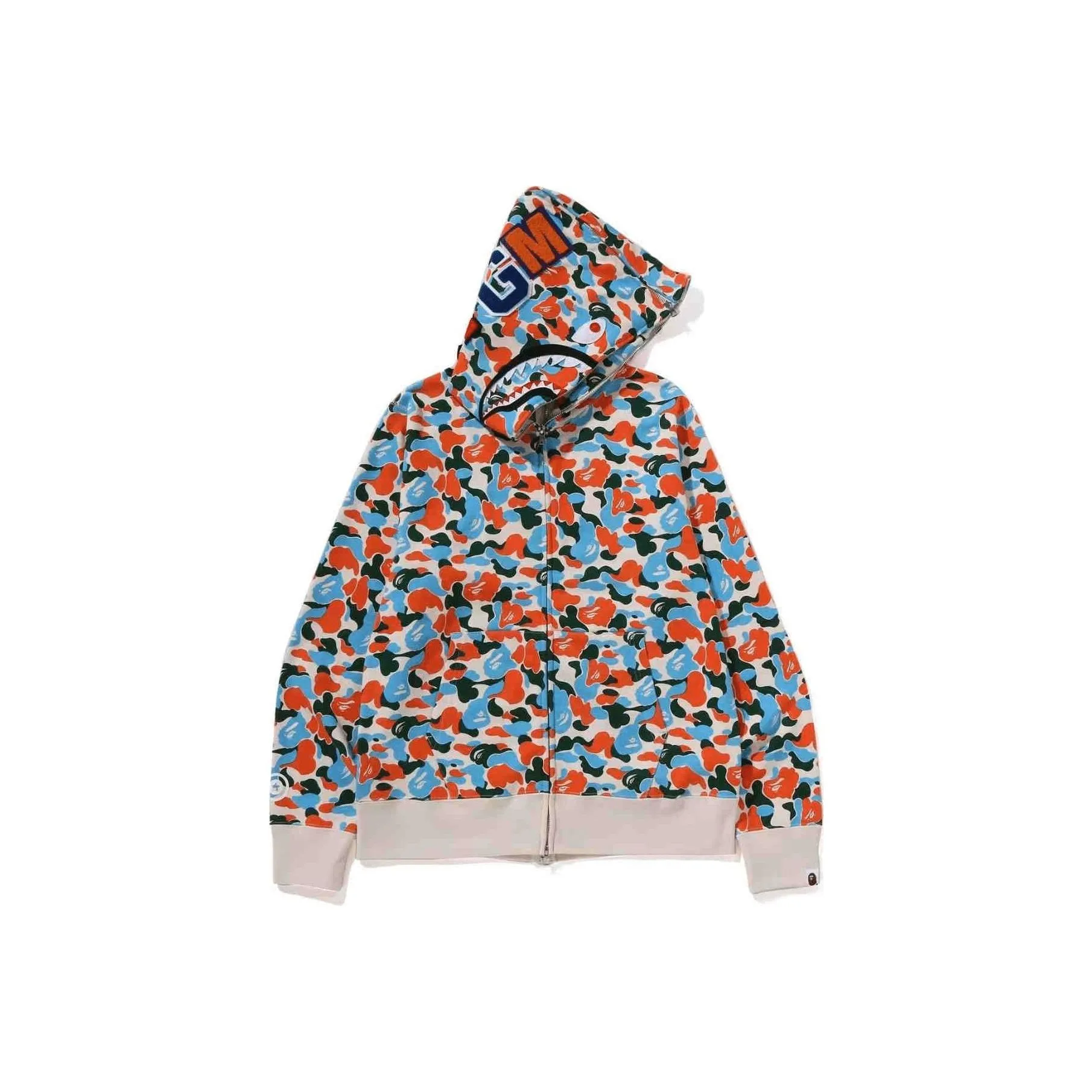 Bape Store Jakarta Separate Shark Full Zip Hoodie
