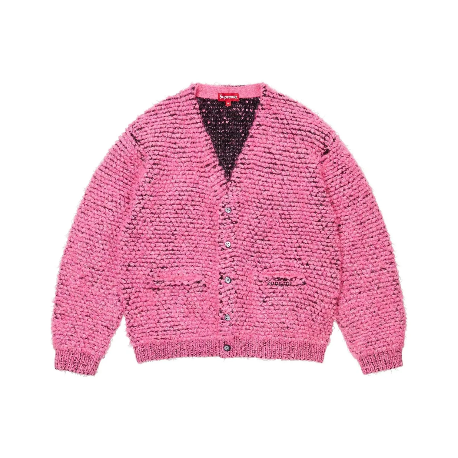 Supreme FW24 WEEK9 Текстурированный Узел Кардиган Трикотаж Унисекс