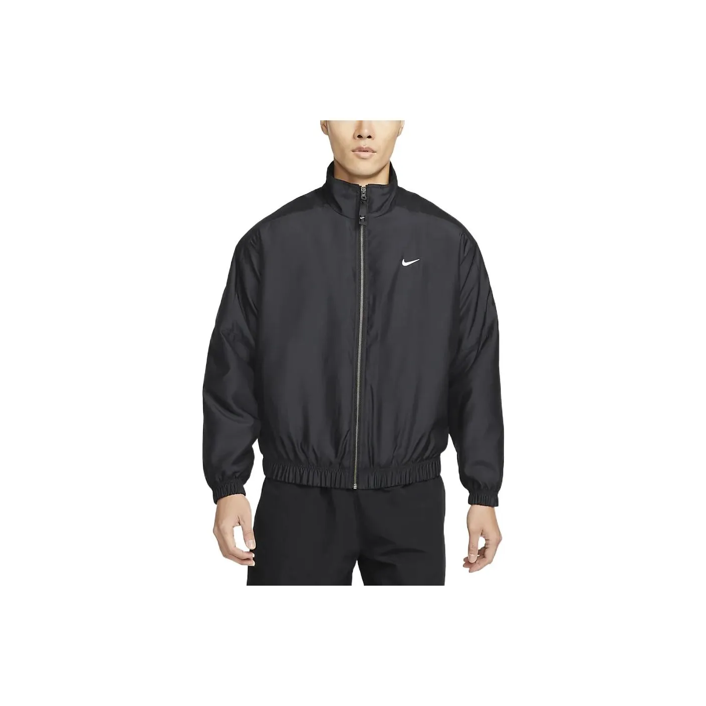 Nike Solo Swoosh Satin Bomber Jacket Asia Sizing