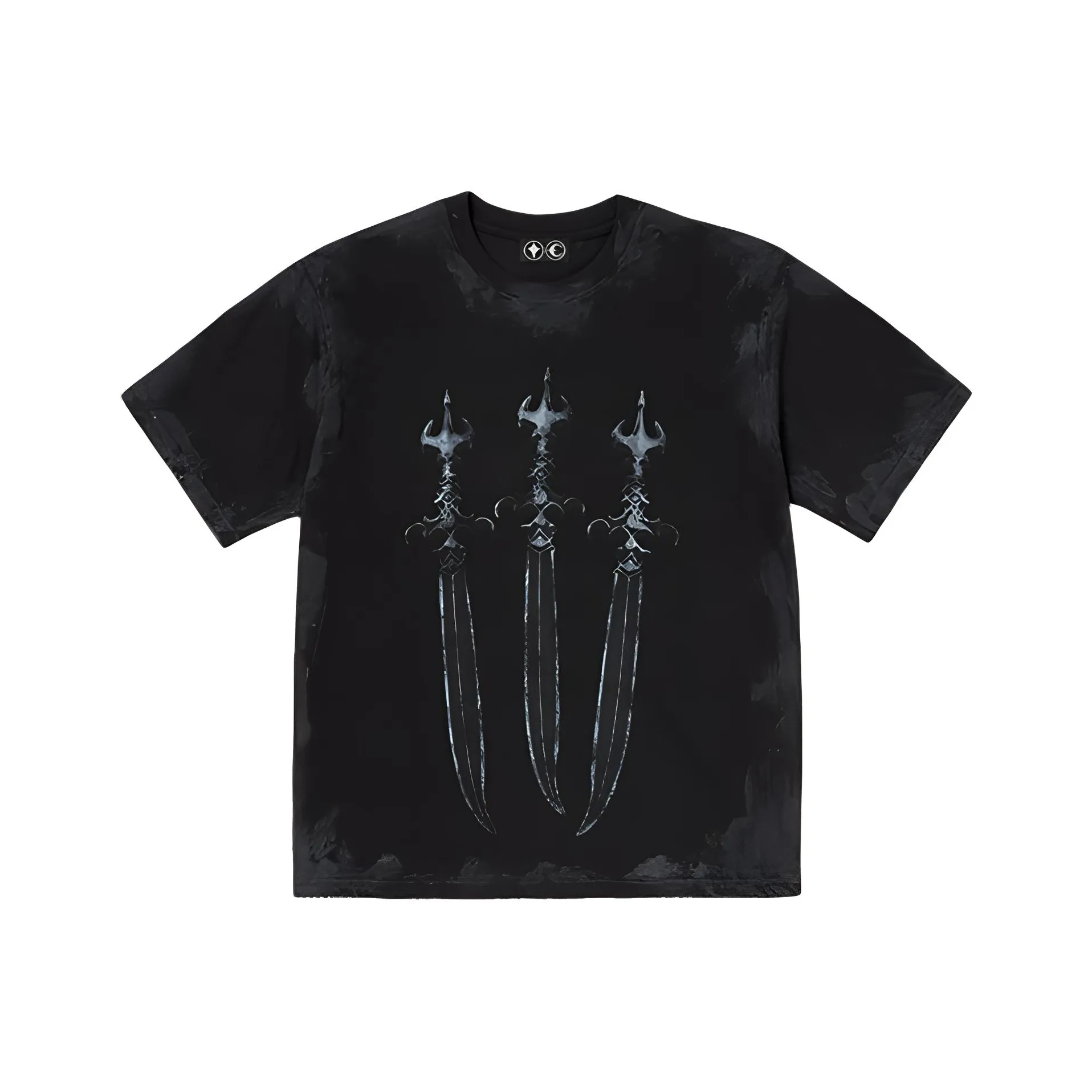 THUG CLUB FW24 SanToRyu Master T-Shirt T-Shirt Men's Black