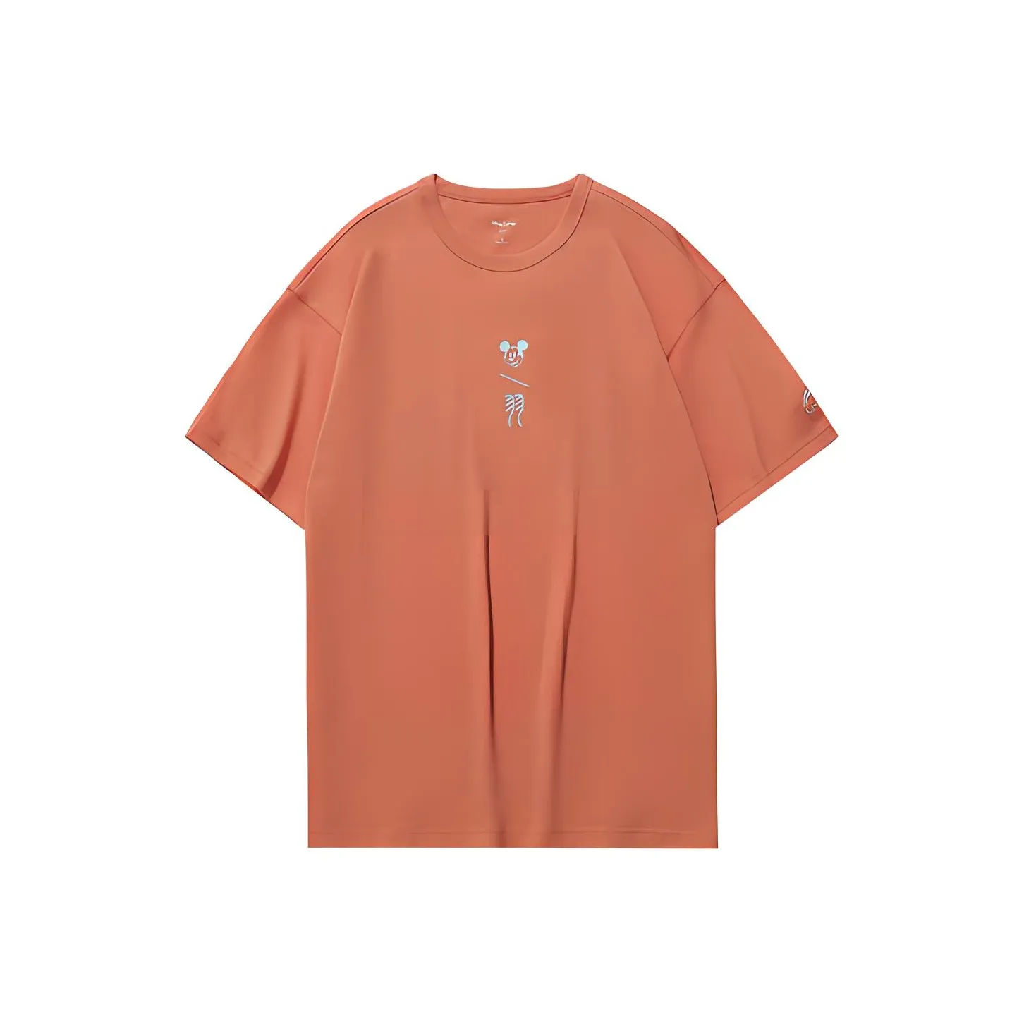 LiNing x Disney T-Shirt Мужской Кирпичный Красный