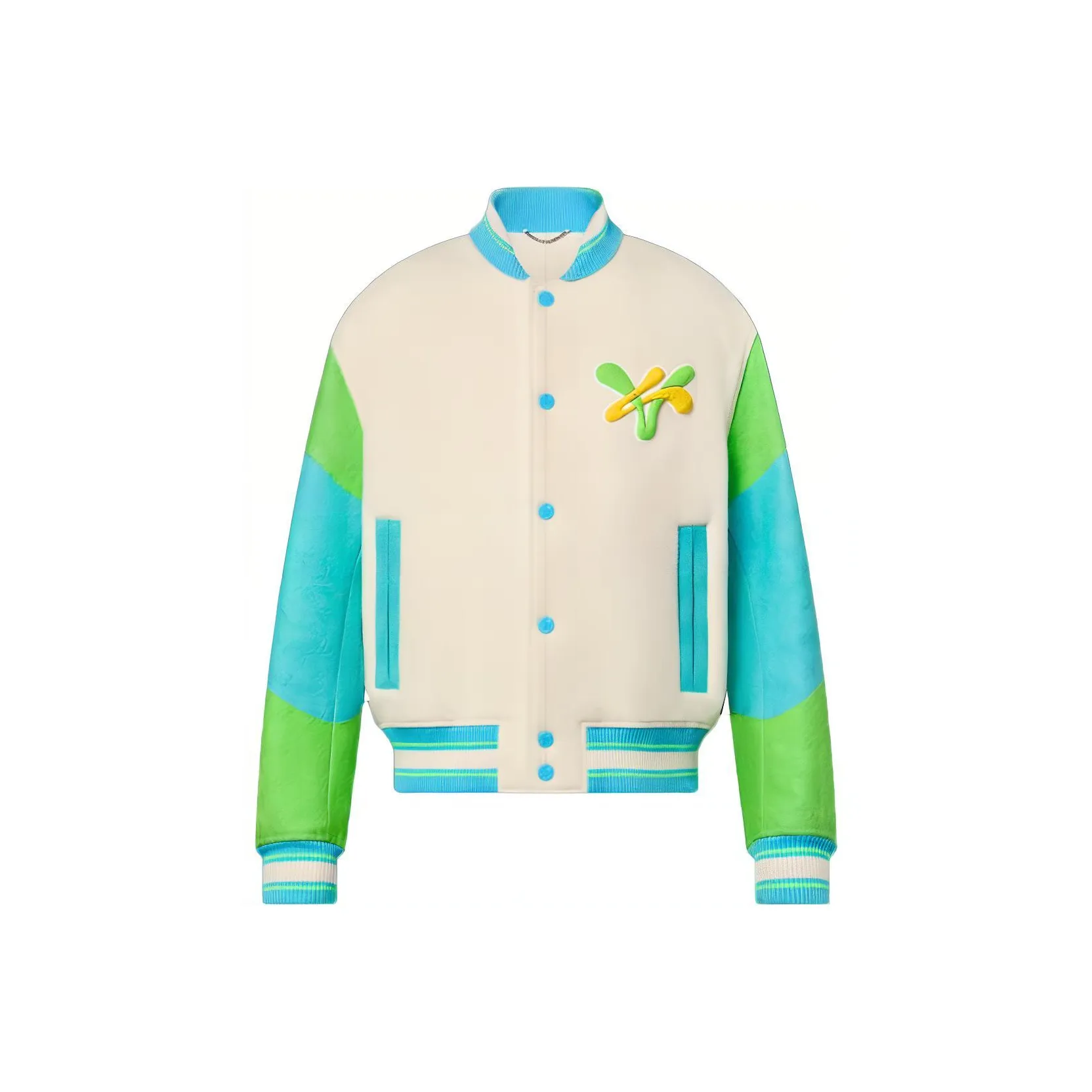 LOUIS VUITTON Rainbow Playground Varsity Blouson