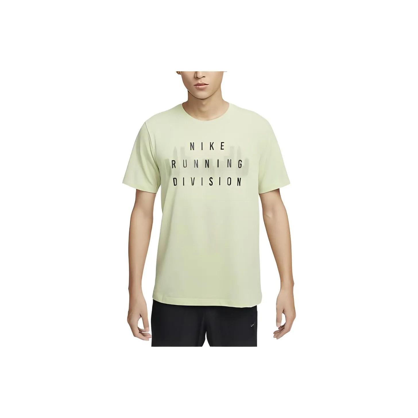 Nike Dri FIT Running Division T Shirt Men's Olive