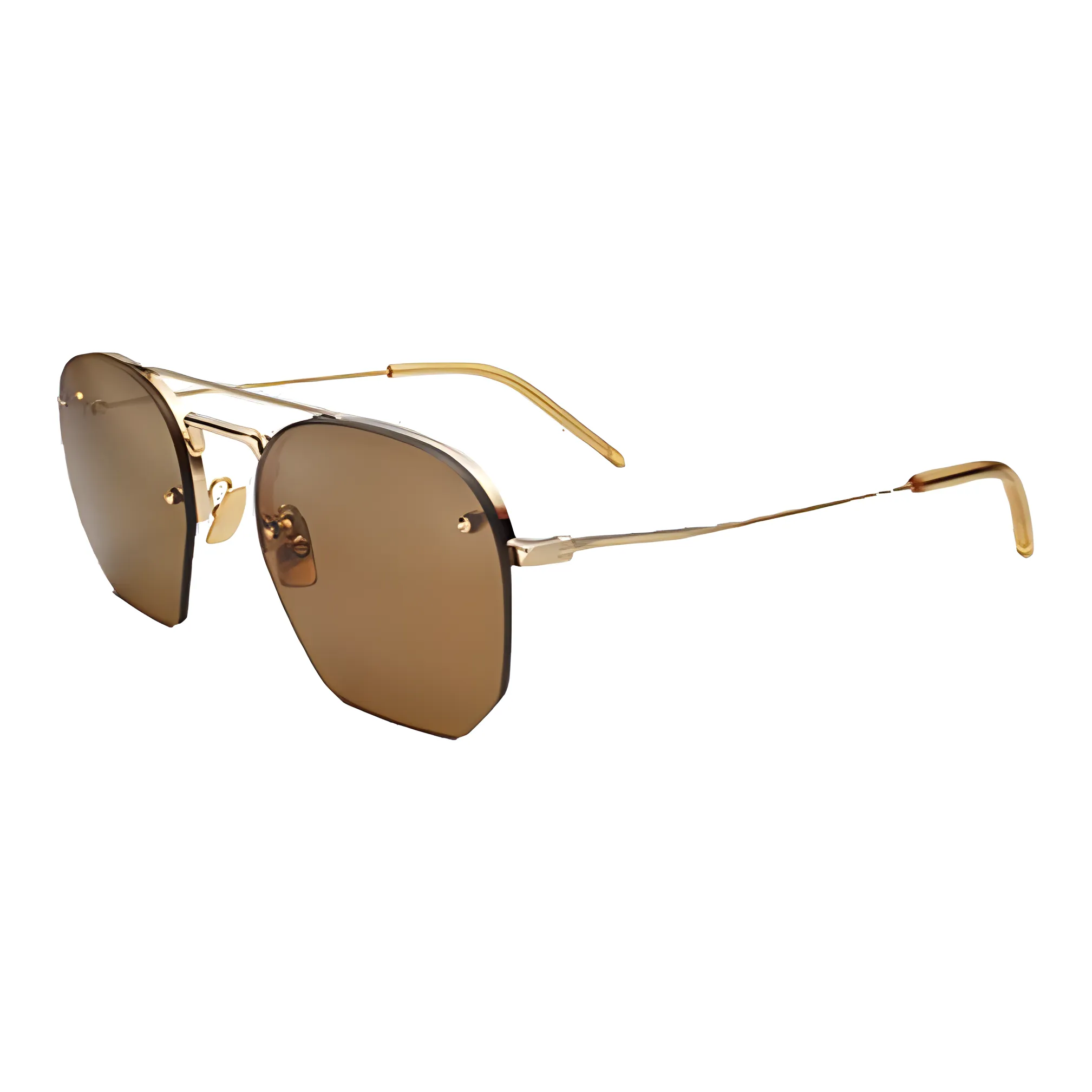 SAINT LAURENT Sunglasses Unisex Brown