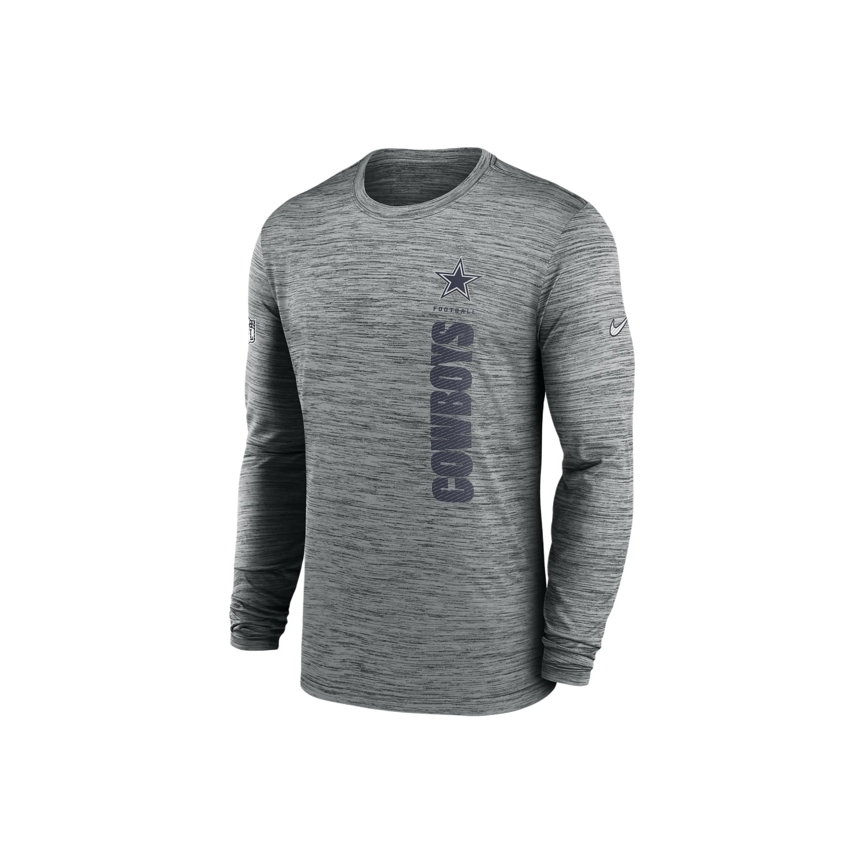 Nike Dallas Cowboys Sideline Velocity Men's Nike Dri FIT Nfl Long Sleeve T Shirt
