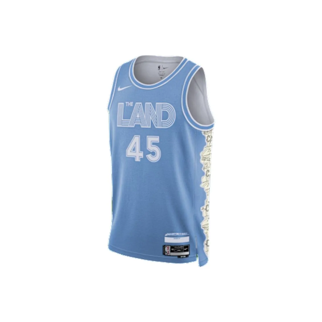 Nike Donovan Mitchell Cleveland Cavaliers 2024/25 City Edition Men's Nike Dri FIT Nba Swingman Jersey