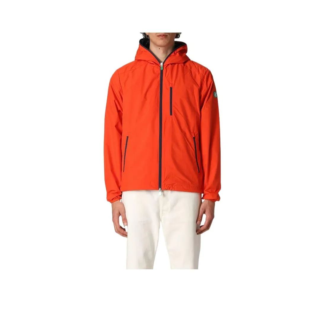Look and feel your best in this Jameson Long Sleeve High Neck Stripe T-Shirt SS22 Jacket Men's Orange