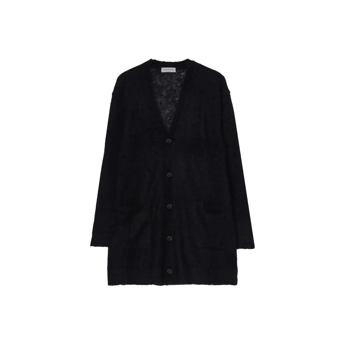 Yohji Yamamoto V-Neck Knitted Cardigan