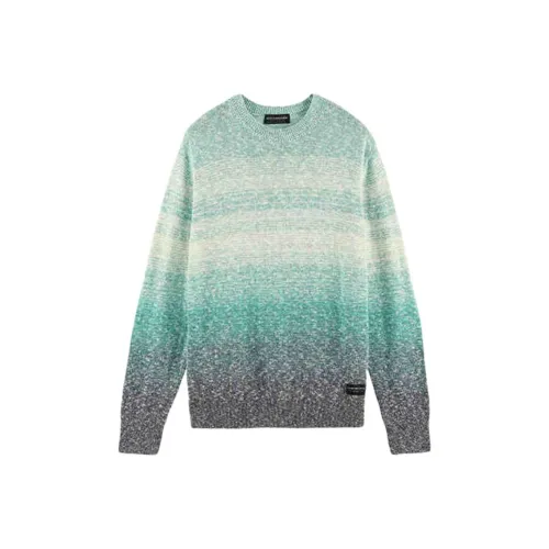 Scotch&Soda Синий/Крем Унисекс Трикотаж