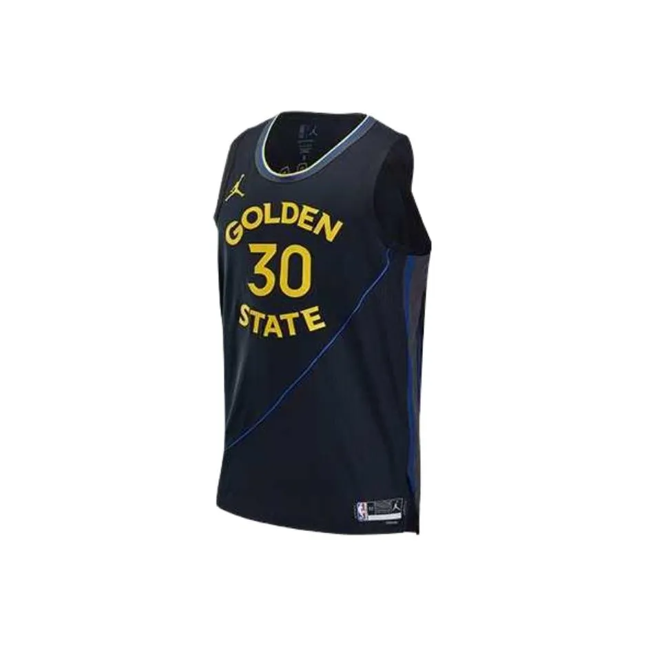 NBA x Jordan Tank Top Men's Warriors/Curry/Black
