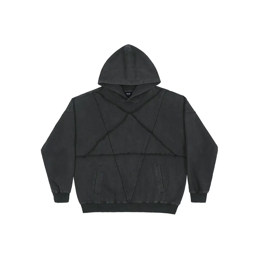 BTW Черный Унисекс Свитшоты