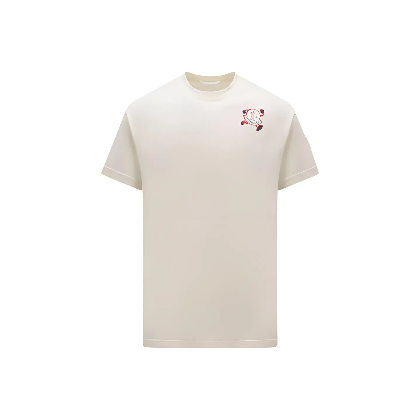 MONCLER Белая Мужская T-рубашка