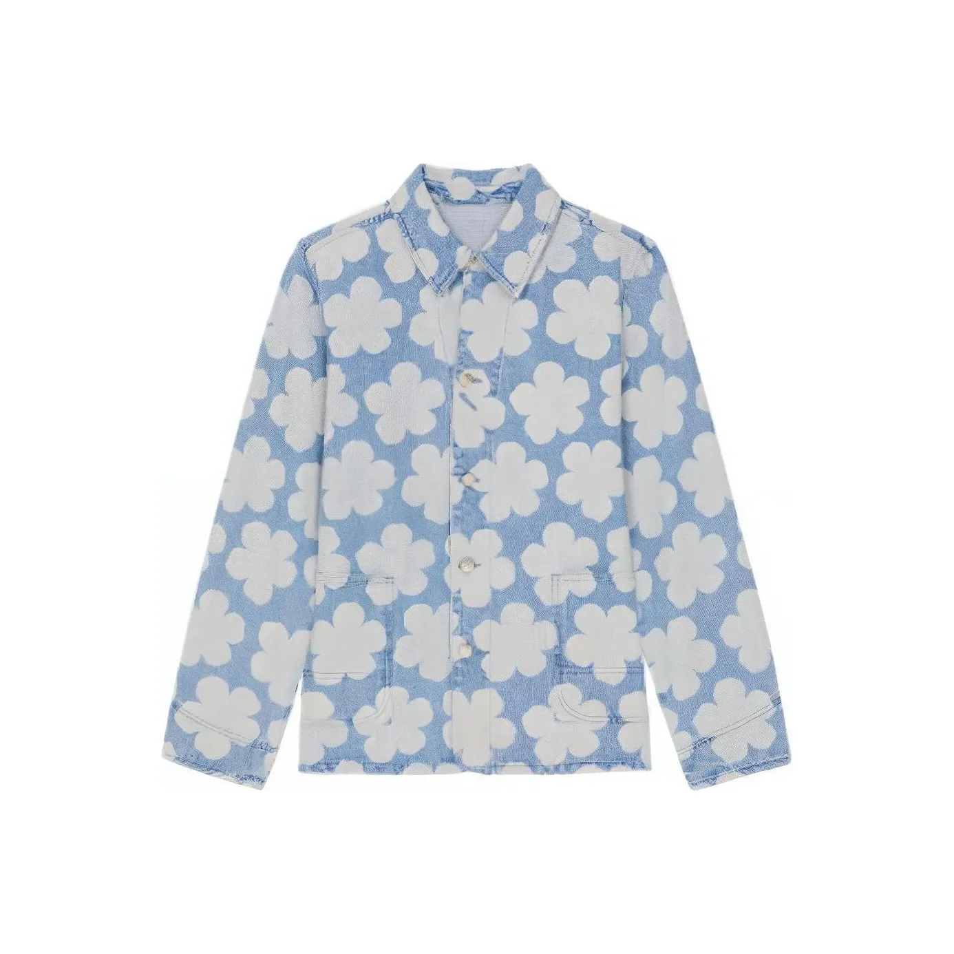 KENZO X Nigo Hana Dots Limited Collection FW22 Куртки и пальто Мужской Небесно-голубой