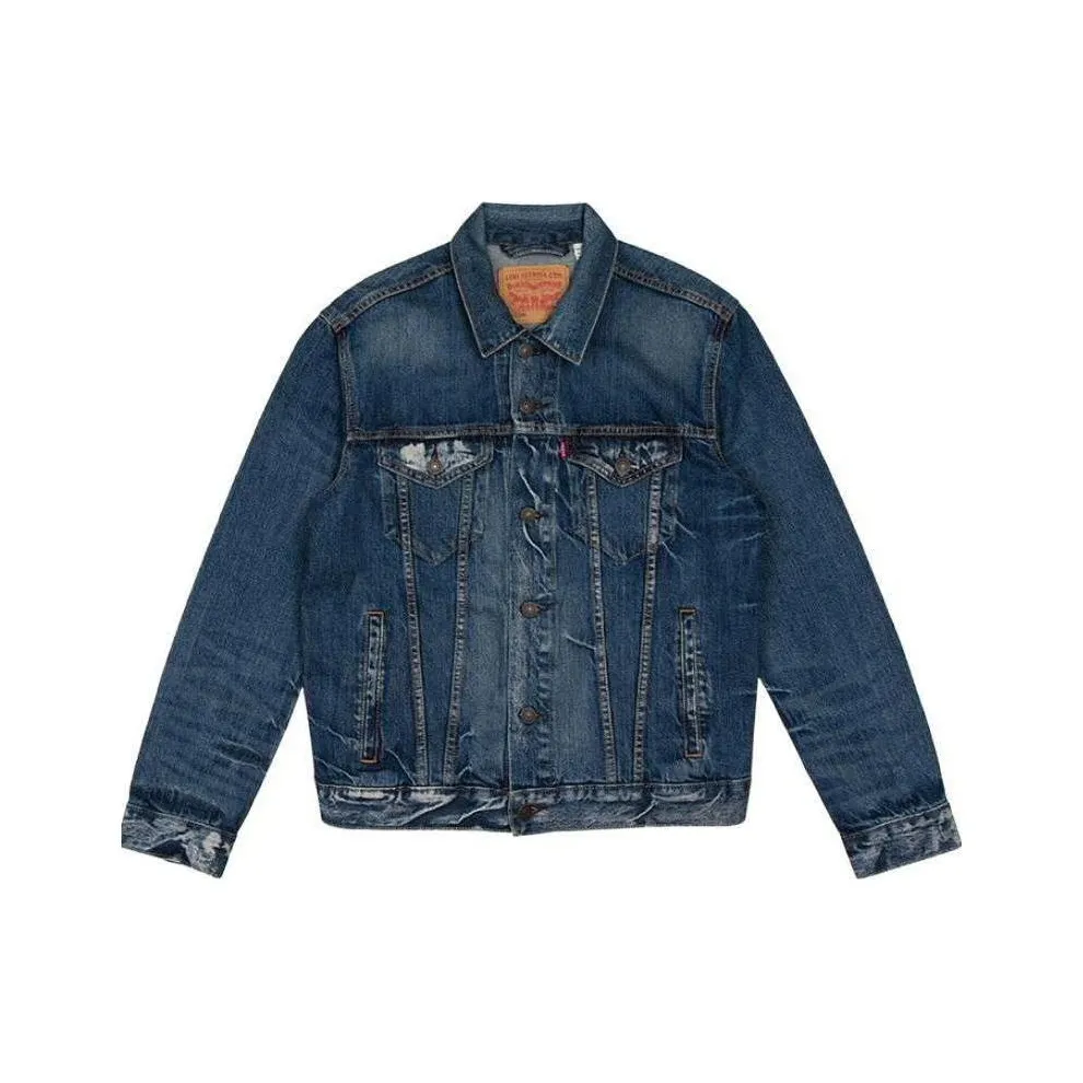 Levis Blue Men's Jackets Левис Синий Мужские Куртки