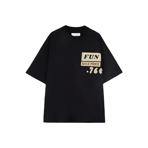 JIL SANDER Черная Мужская Рубашка
