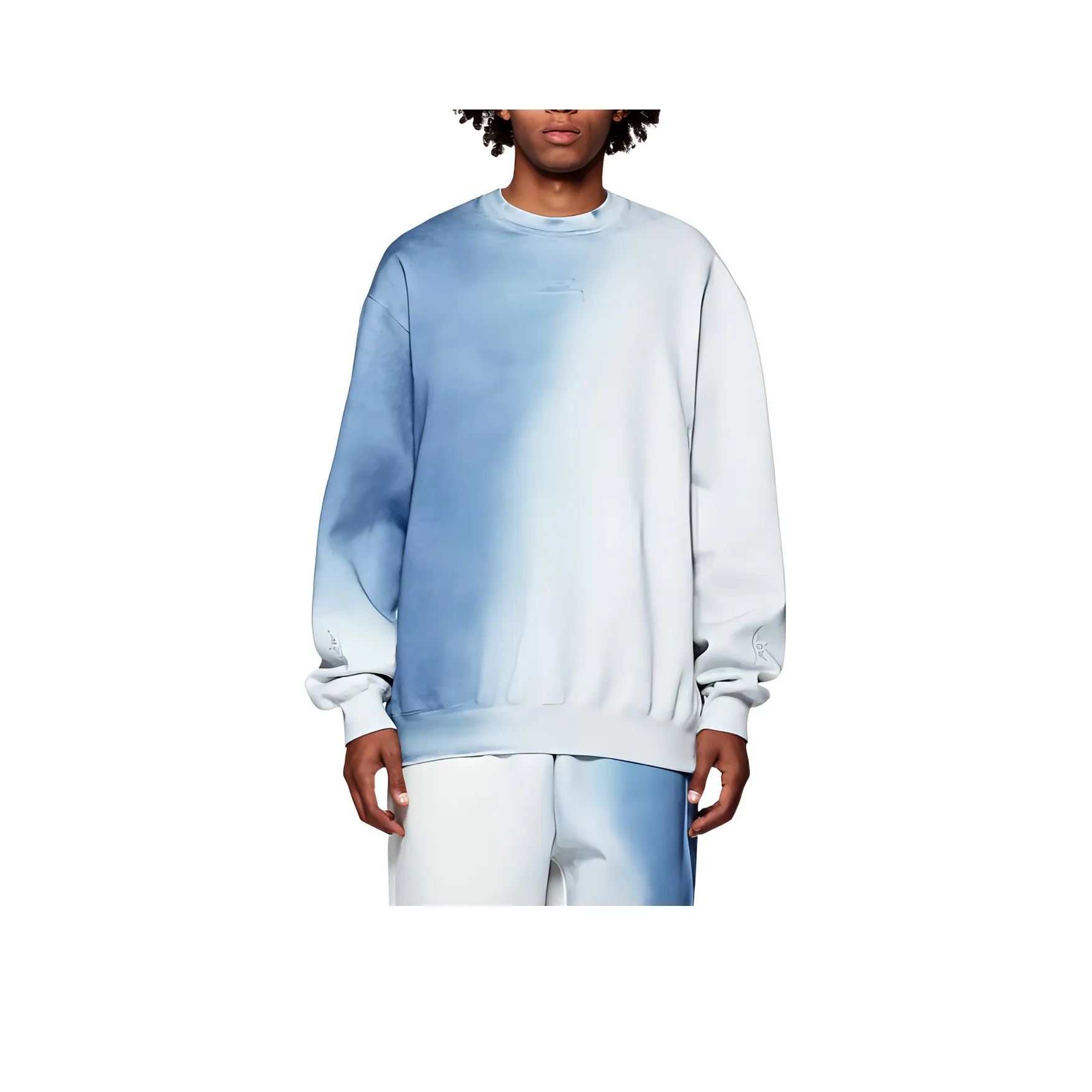 A COLD WALL* Синий с Белым Lettering Унисекс Свитшоты