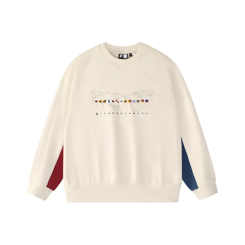 FILA FUSION Толстовка Мужской Серый Пшеница