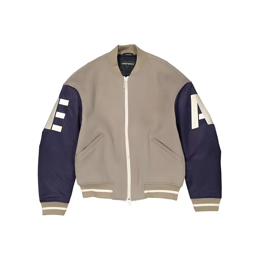 EMPORIO ARMANI SS23 Jackets & Coats Men's Khaki