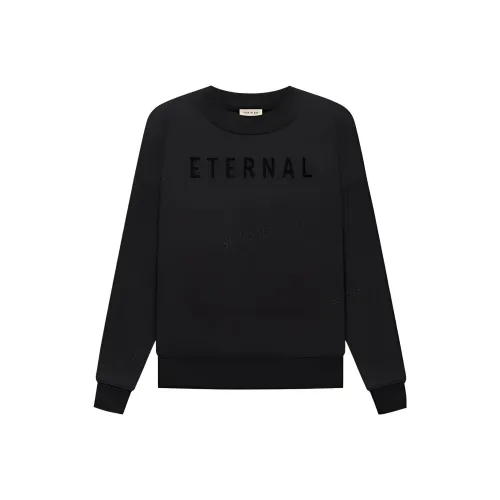 Fear of GOD Черный Унисекс Свитшот
