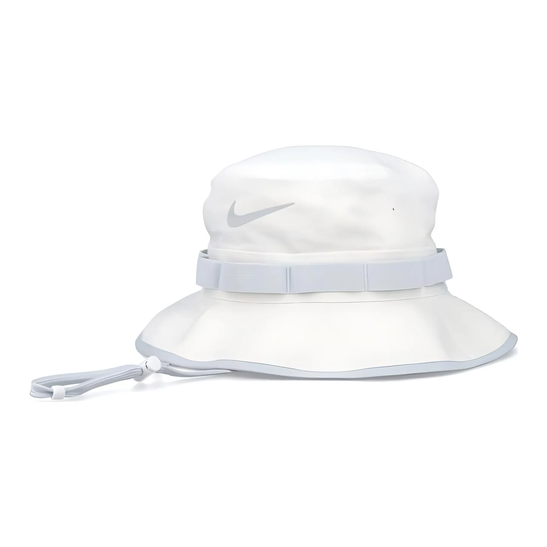 Nike Cotton Nylon Elastane Bucket Hats Men's White
