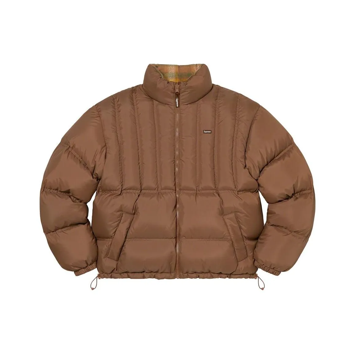 Barneys Originals real leather jacket in khaki