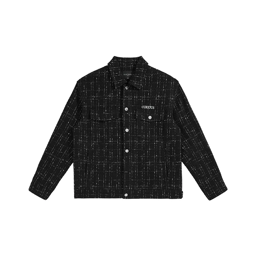 PEACEBIRD MEN PEACEBIRD MEN Fashion Collection Jacket Unisex Black