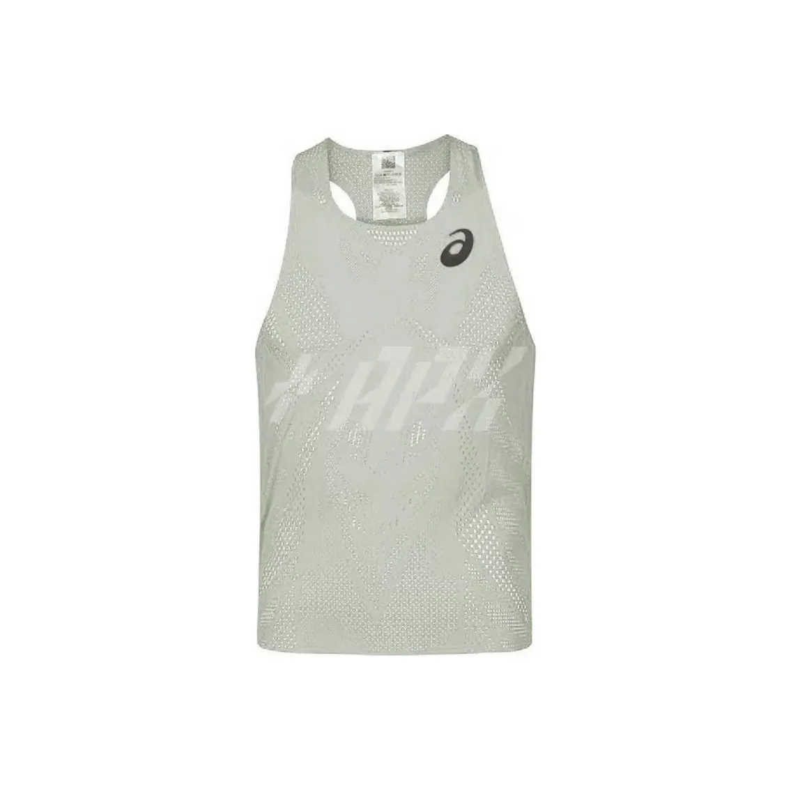 Asics Бег Майка Мужская Светло-Желтая