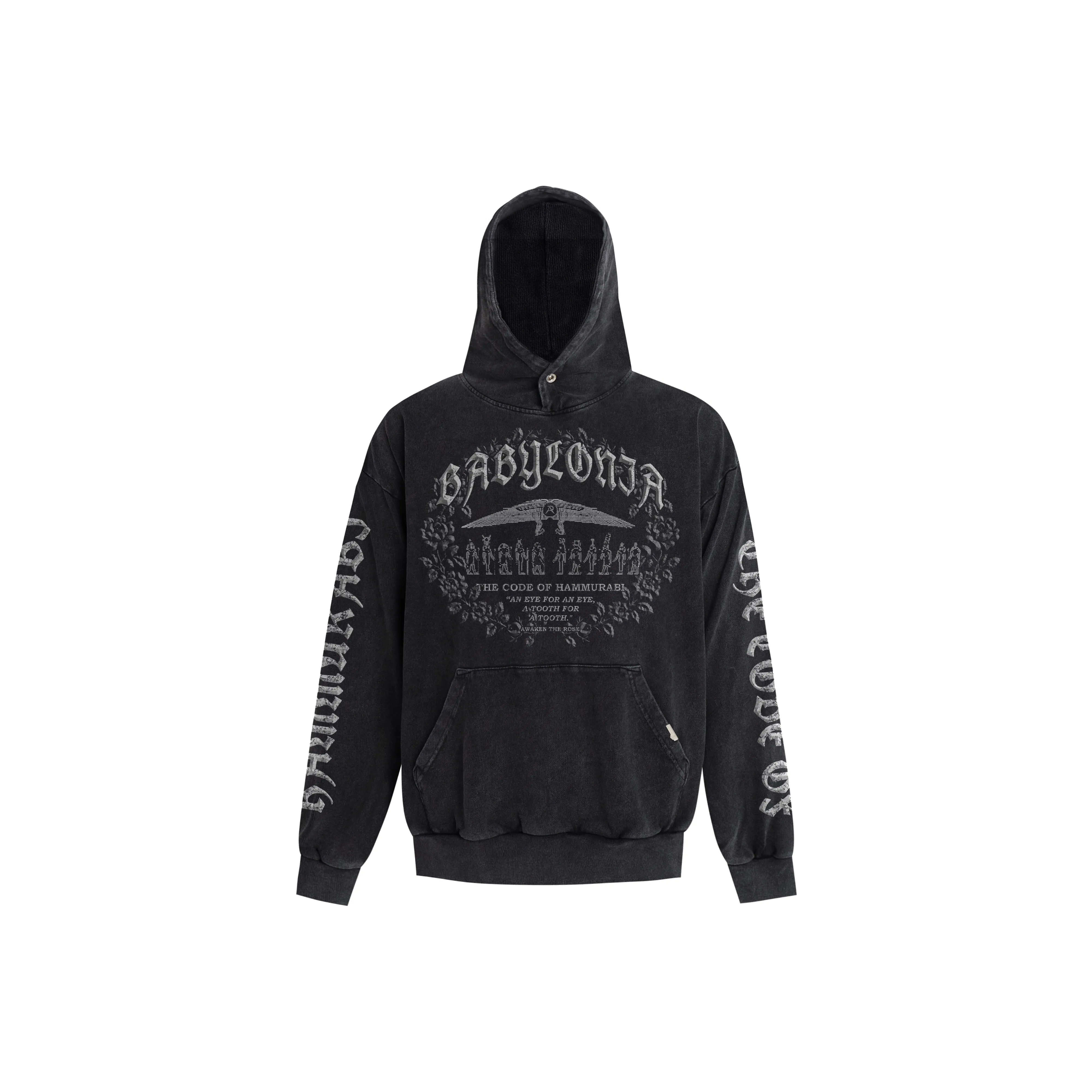 AWAKEN THE ROSE Толстовка Унисекс Черный
