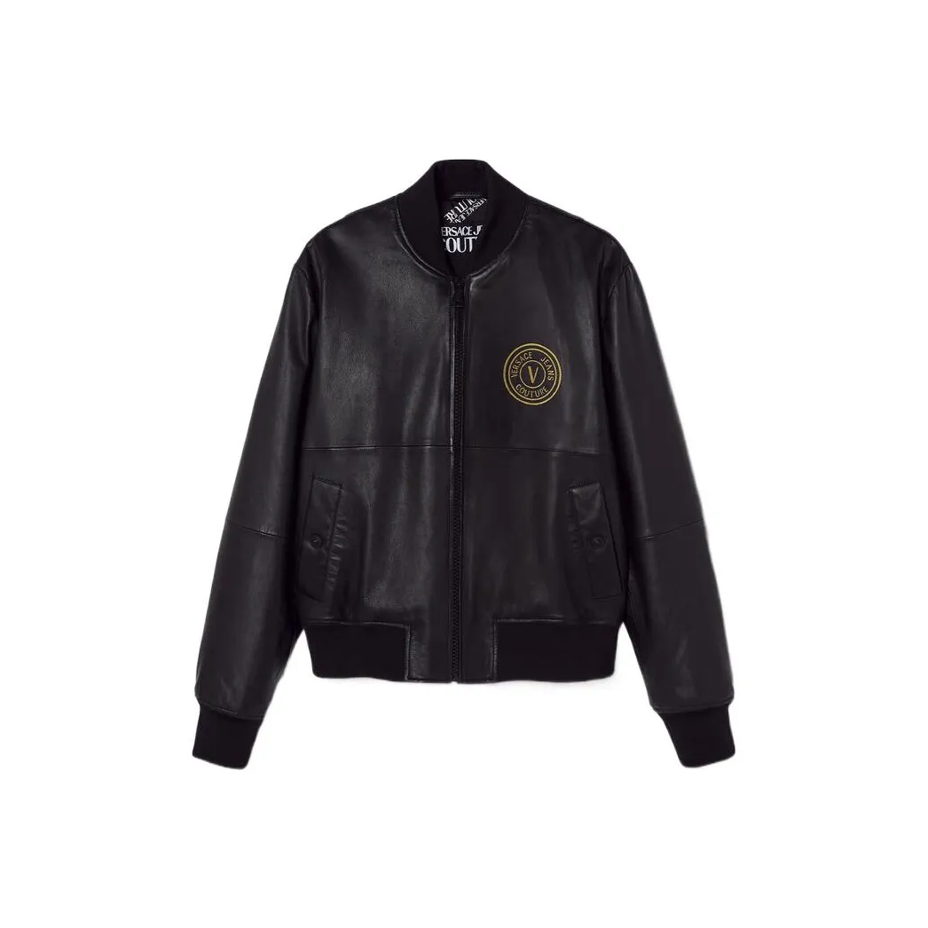 VERSACE JEANS COUTURE Jackets & Coats Men's Black