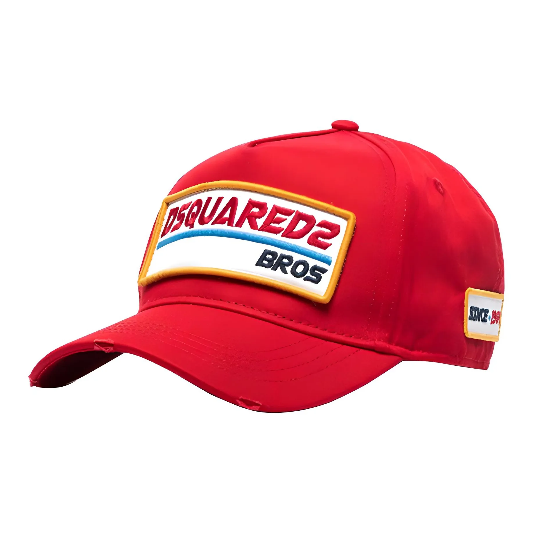 DSQUARED 2 Bros Logo patch Baseball Cap