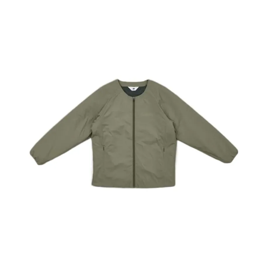 New Balance MET24 FW22 Куртка Мужская Зеленая