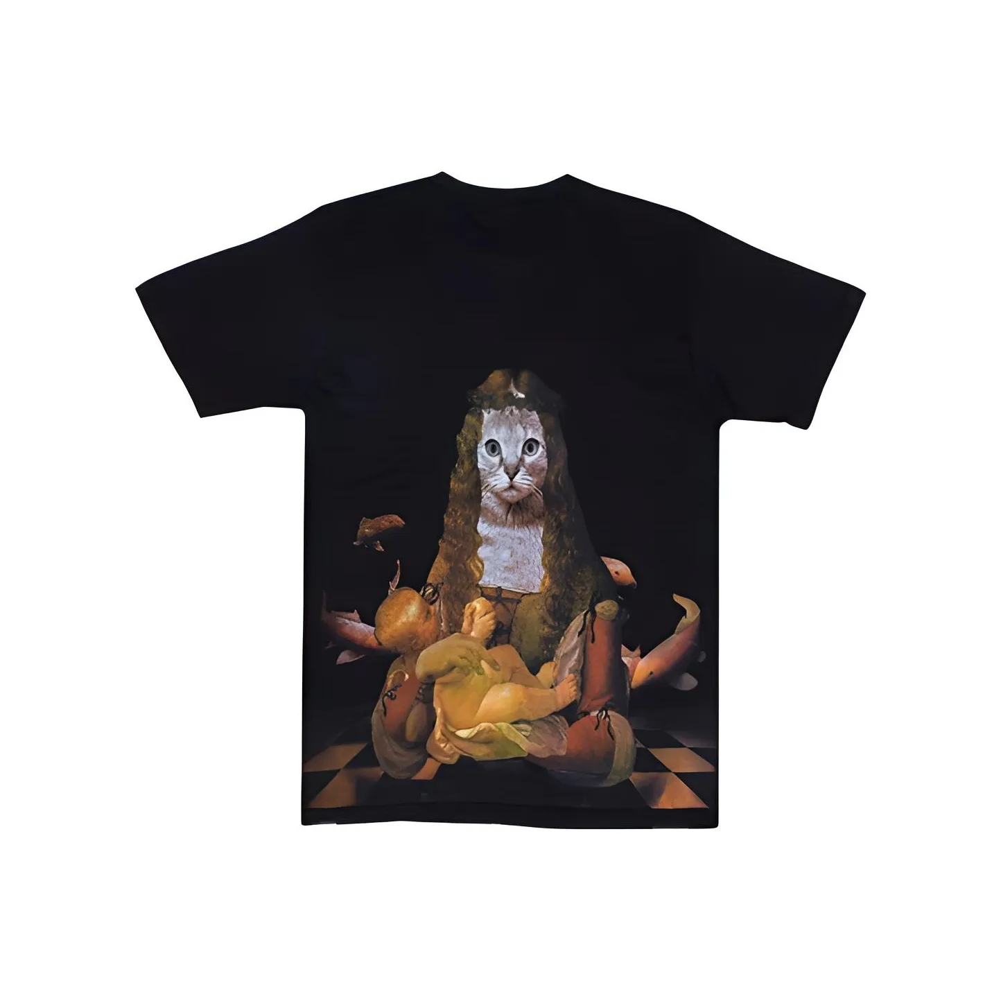 RIPNDIP совместная черная мужская футболка