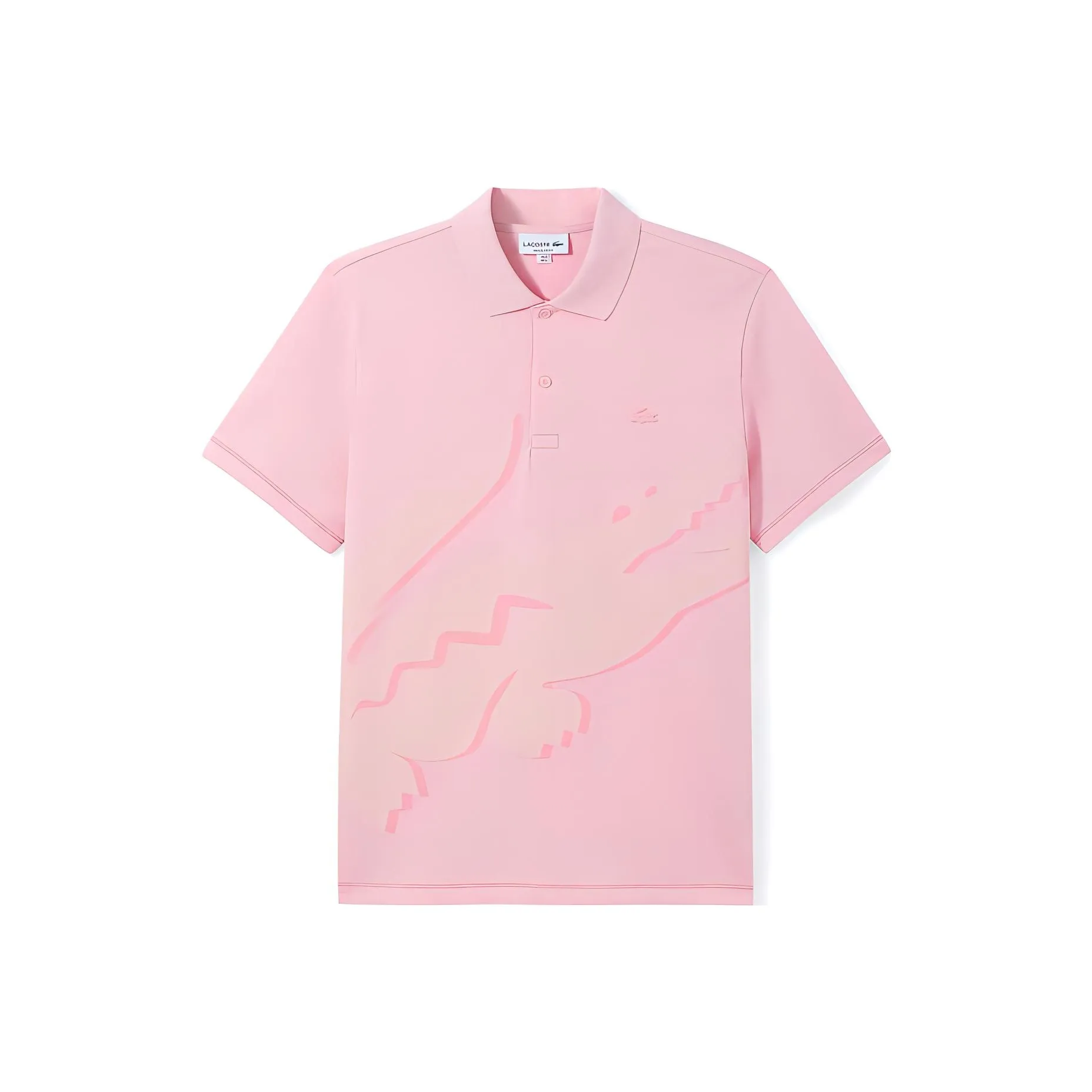 LACOSTE Polo Shirts Men's Pink