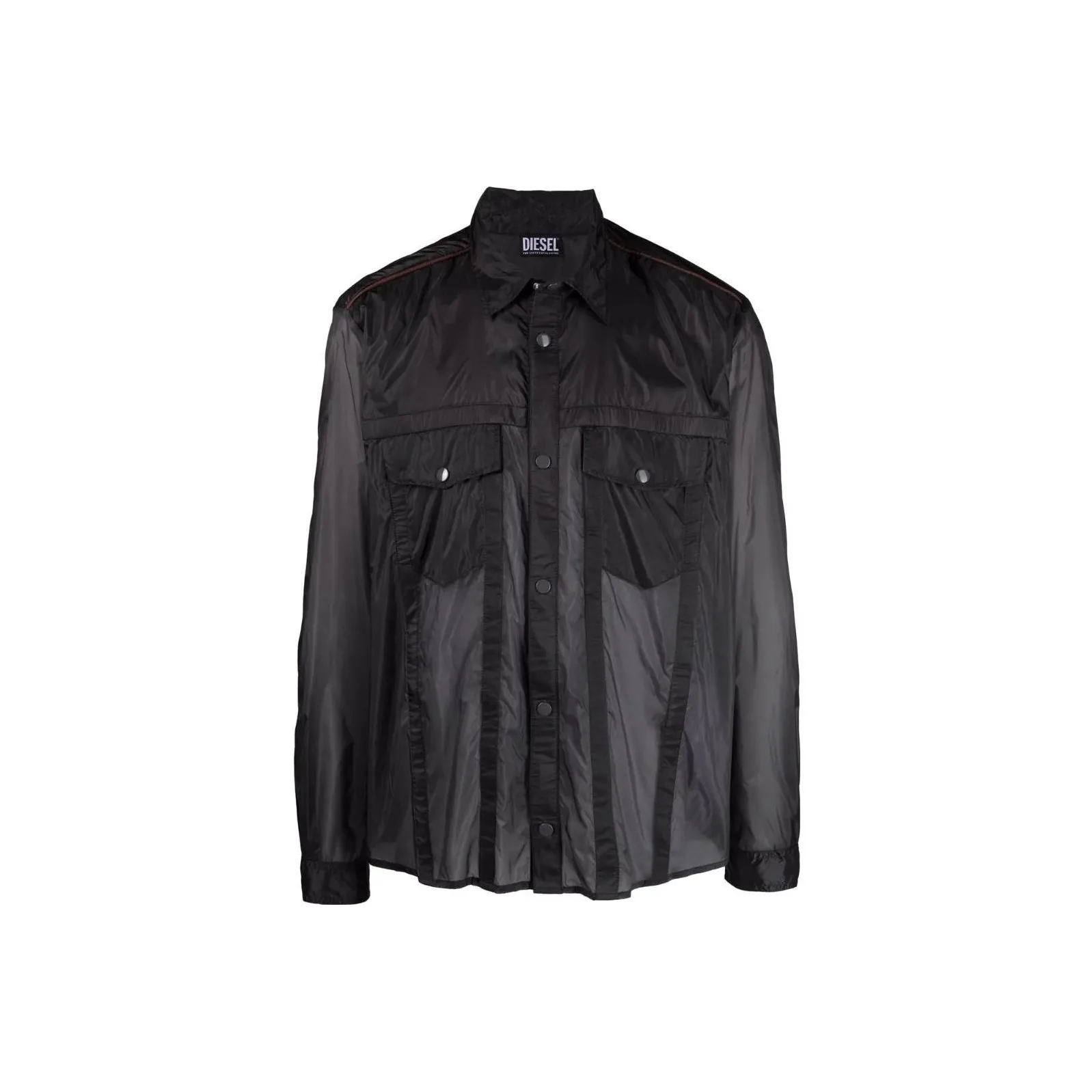 DIESEL Мужские черные куртки