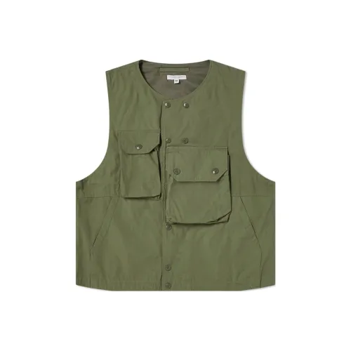 ENGINEERED GARMENTS Оливковые Мужские Майки