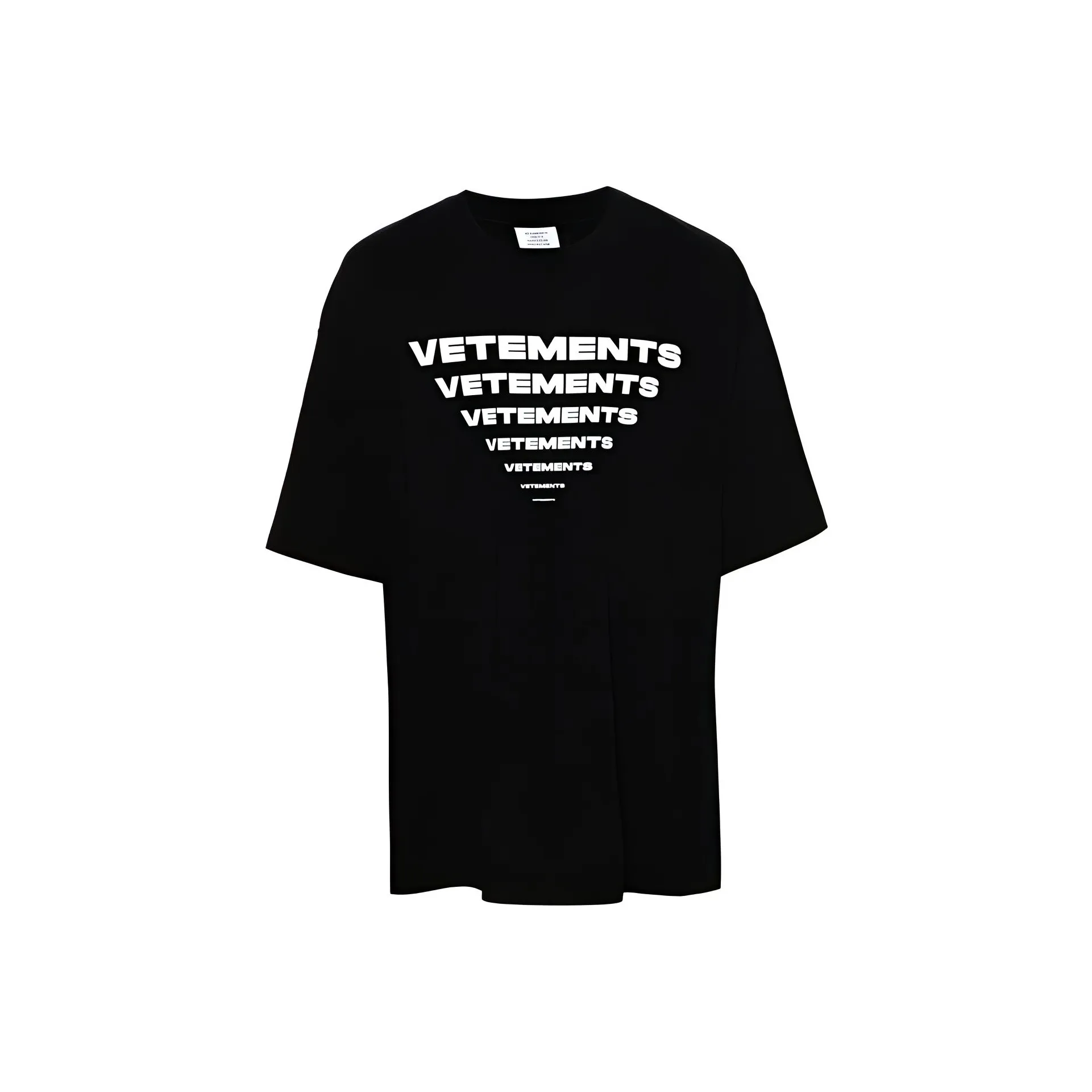 Vetements Logo print Cotton T shirt