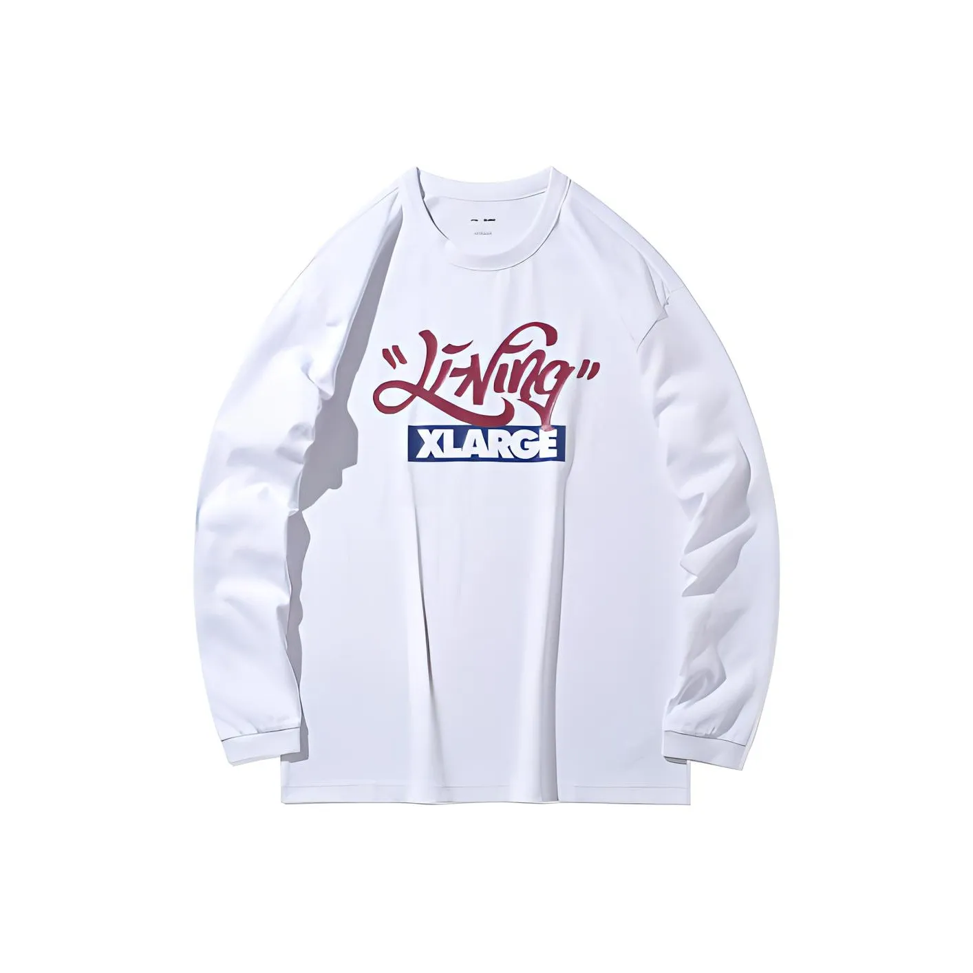 Xlarge X LINING T Shirts Men's White
