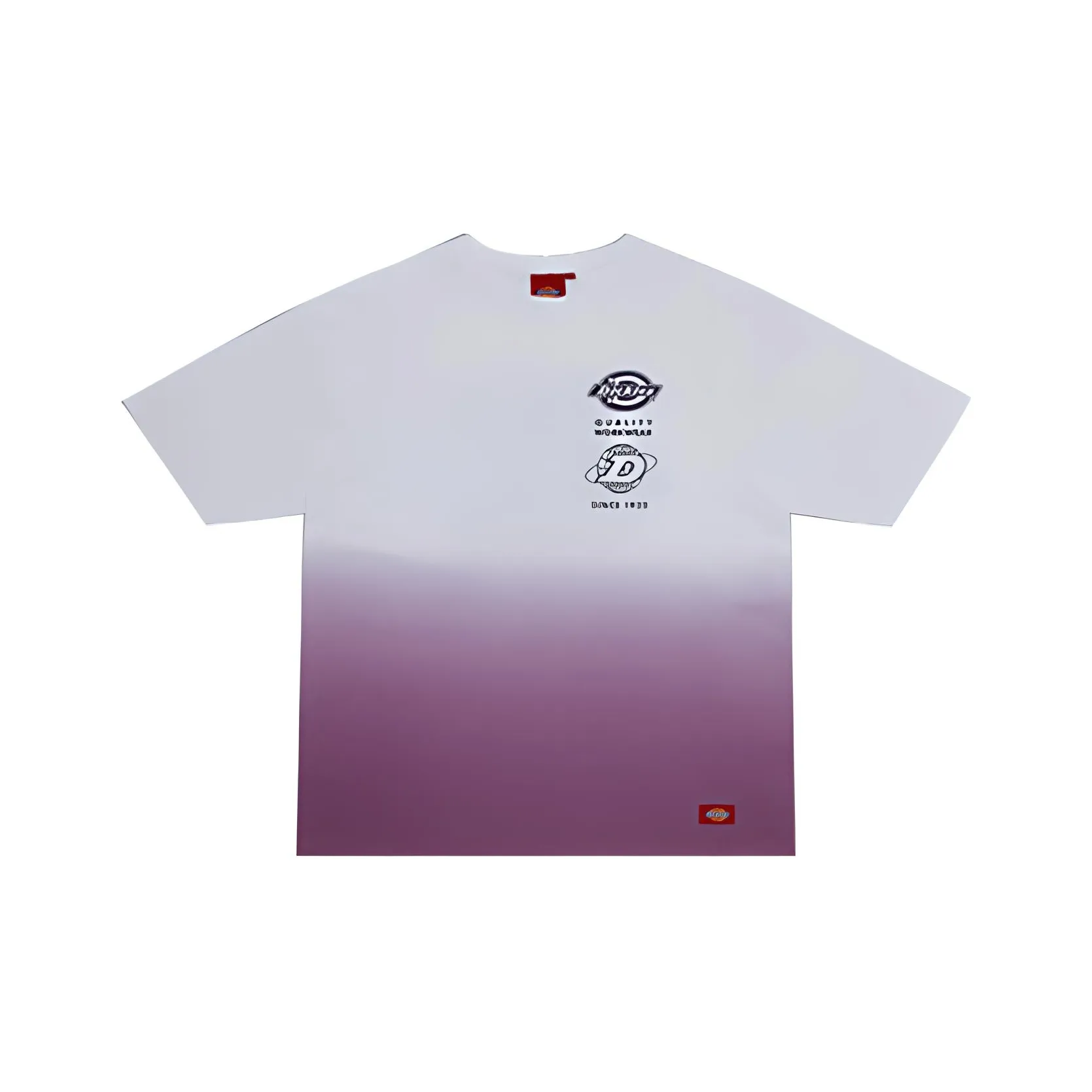 Dickies SS21 T Shirt Unisex White Purple