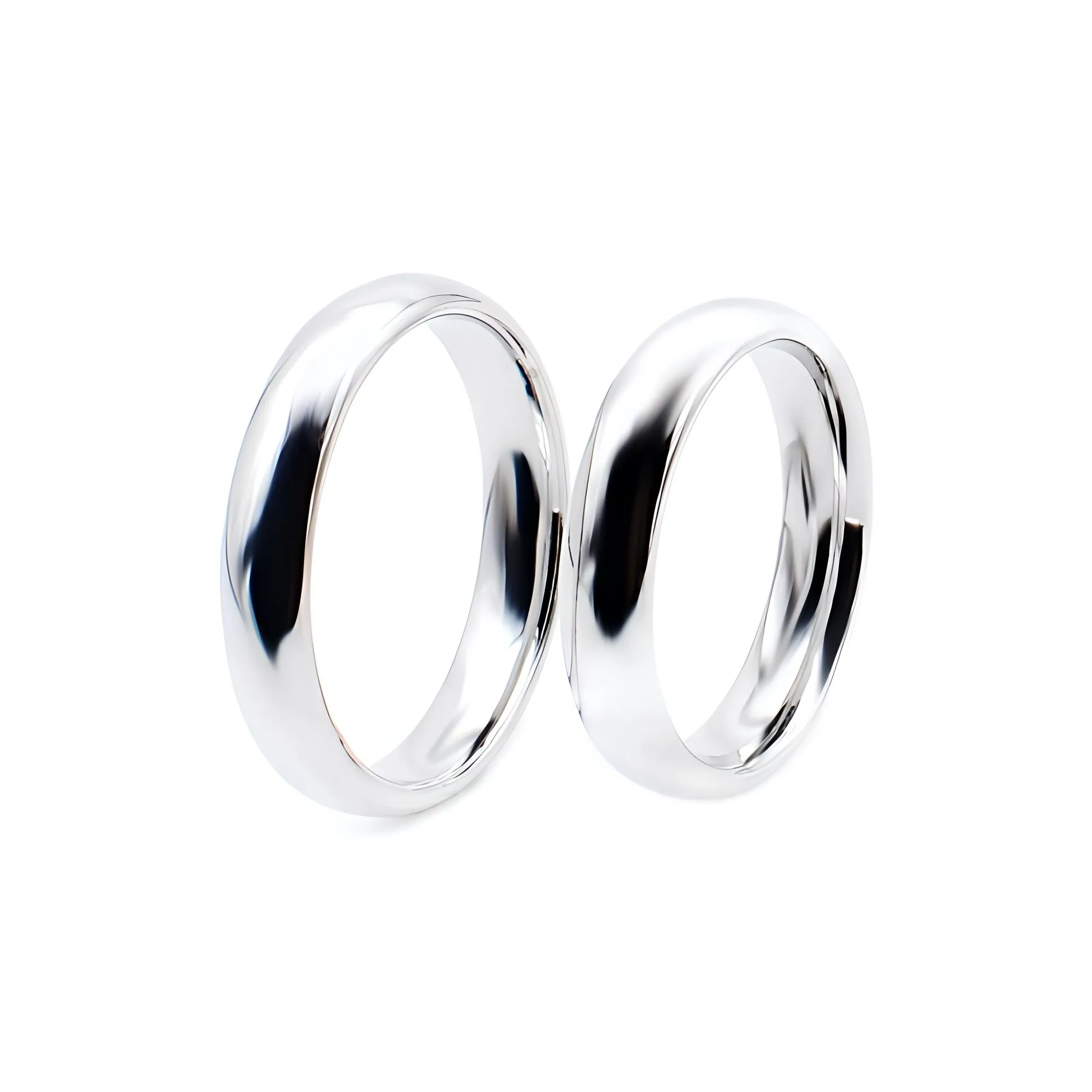 DAP Нержавеющая сталь Кольца Серебряный Унисекс