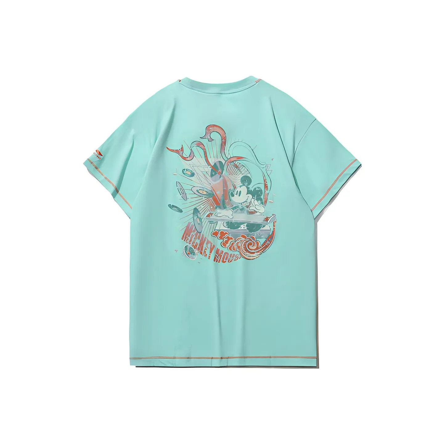 LiNing x Disney Sports Fashion Collection T Shirt Men's Light Blue